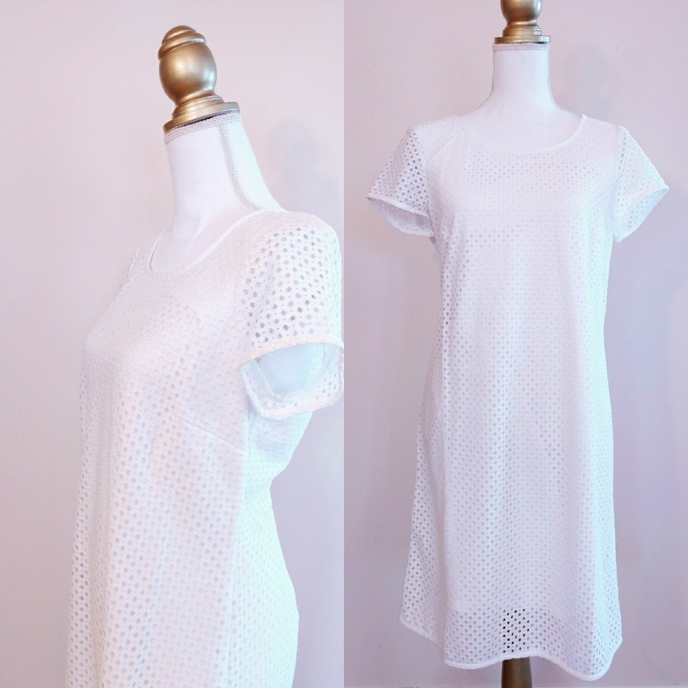 NWT 6 & 8 White Style & Co. Dress